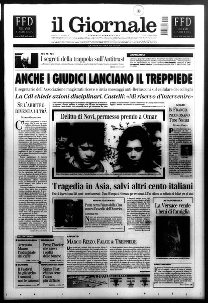 Il giornale : quotidiano del mattino